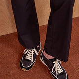 Suede Lycra Ballet Sneakers (Urban Lycra)