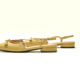 Bow Slingback Flats(Lena E) Social
