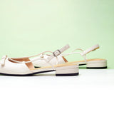 Bow Slingback Flats (Lena E)