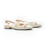 Bow Slingback Flats (Lena E)
