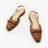 Bow Slingback Flats (Lena E)
