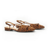 Bow Slingback Flats (Lena E)
