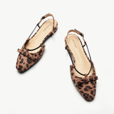 Bow Slingback Flats(Lena E) Social