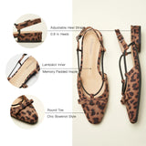 Bow Slingback Flats(Lena E) Social