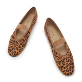 Almond-Toe Ballet Velvet Flats (Liora)