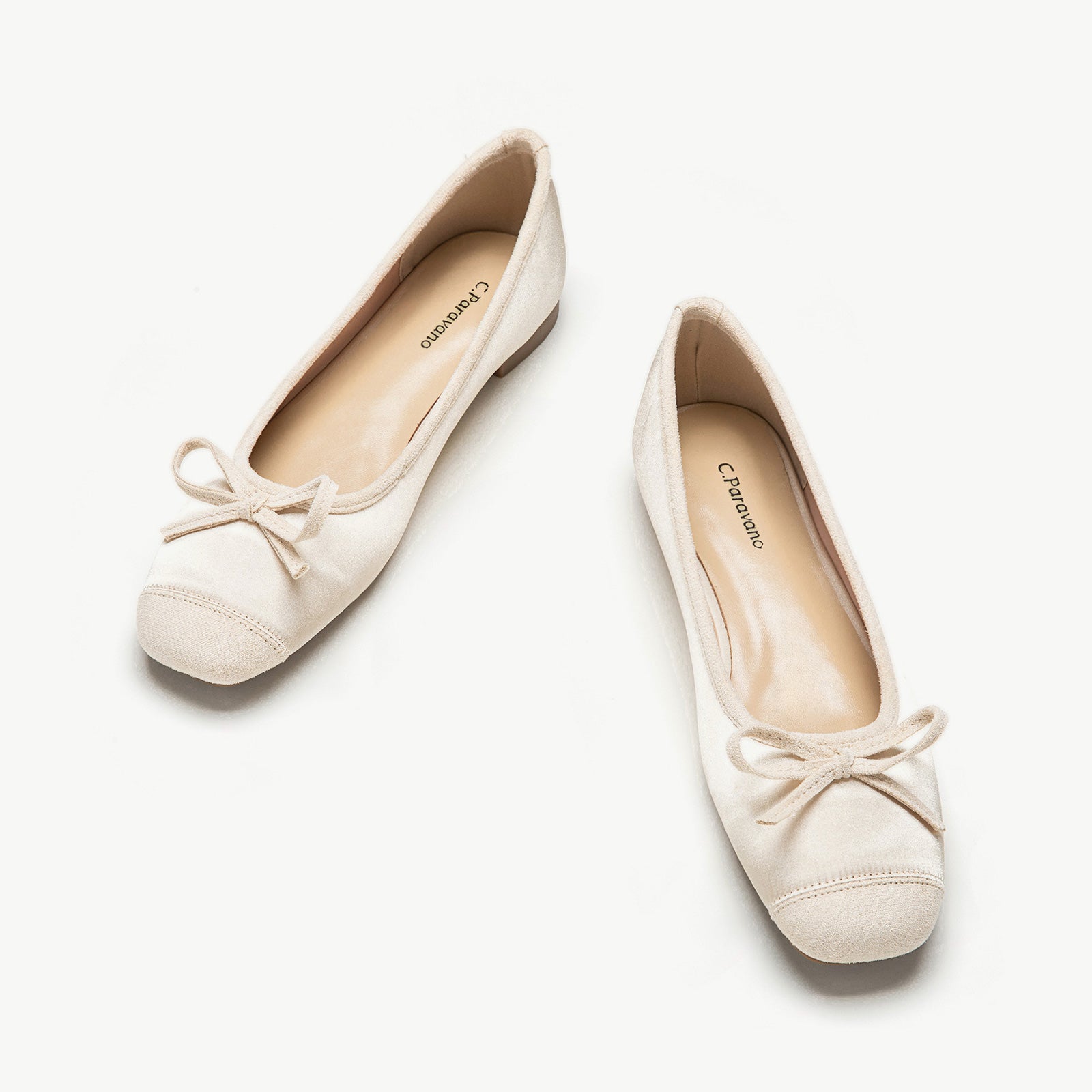 Cap-Toe Ballet Flats (Elena)（EU）