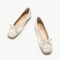 Cap-Toe Ballet Flats (Elena)