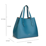 Napoli Tote Bag Peacock Blue