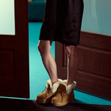 Shearling Lace-Up Platform Boots (APRÈS-SKI)