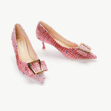 Metal Tie Pumps (Olivia) (SALE)