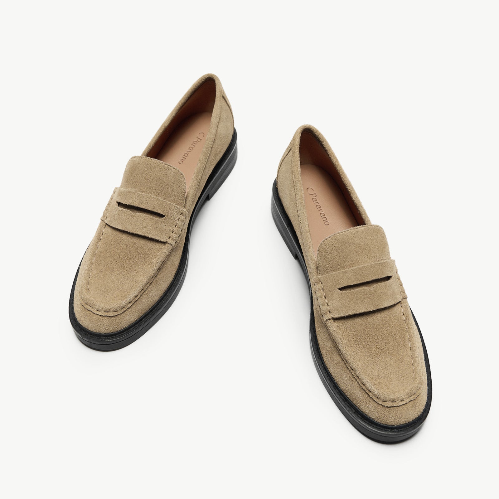 Suede Serenity Penny Loafers (Valora)