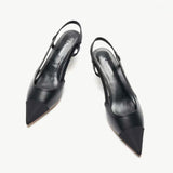 Pointed Toe Slingback Pumps (Helen)