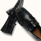 Eel Effect Penny Loafers (Soho Eel)