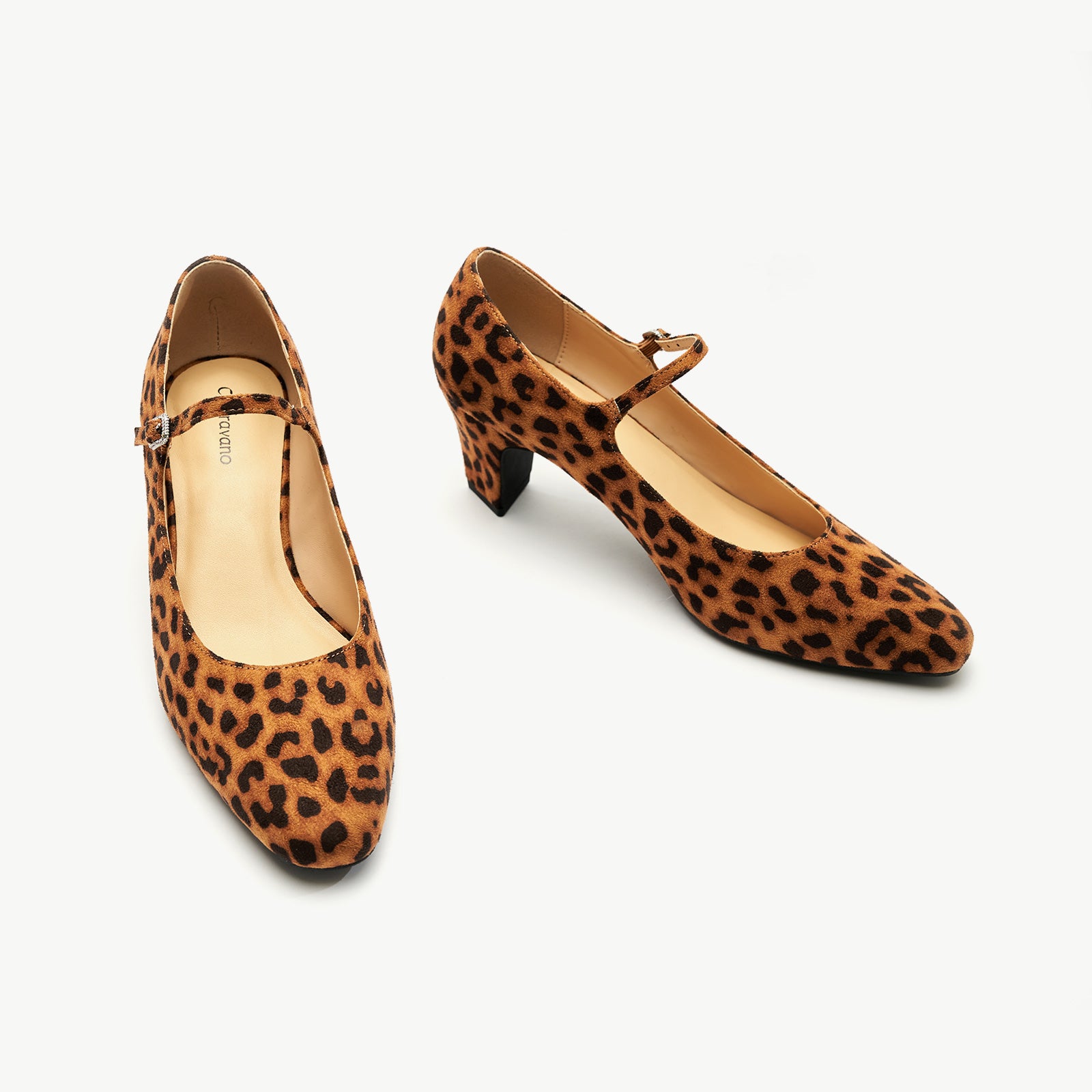 Mary Jane Block Heel Pumps (Jessica)