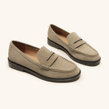 Suede Serenity Penny Loafers (Valora)