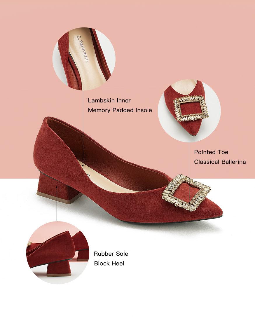 redembellishedmidheelpumps