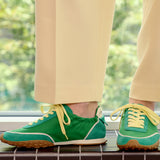 Suede Lycra Ballet Sneakers (Urban Lycra)