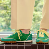 Suede Lycra Ballet Sneakers (Urban Lycra)