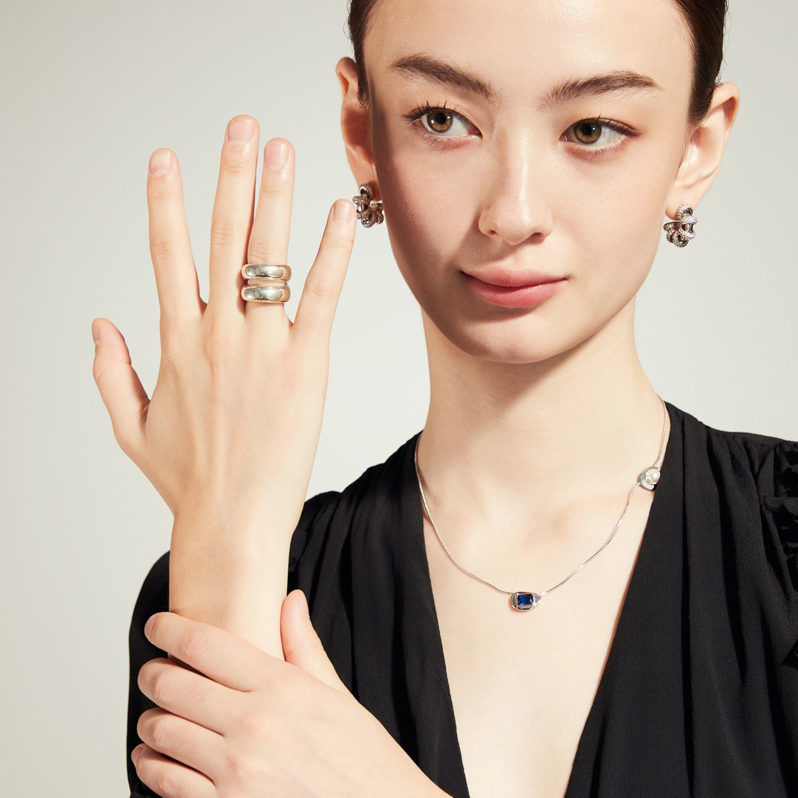 Timeless Charm with Vintage-Inspired Silver Rings"