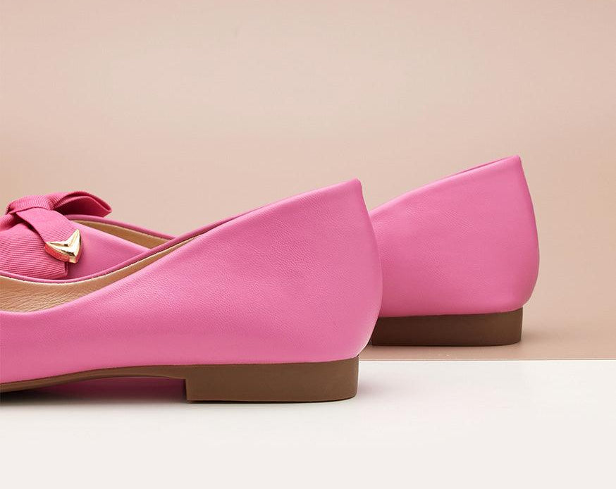 Fashionable Hot Pink Slip-on Flats for Any Occasion